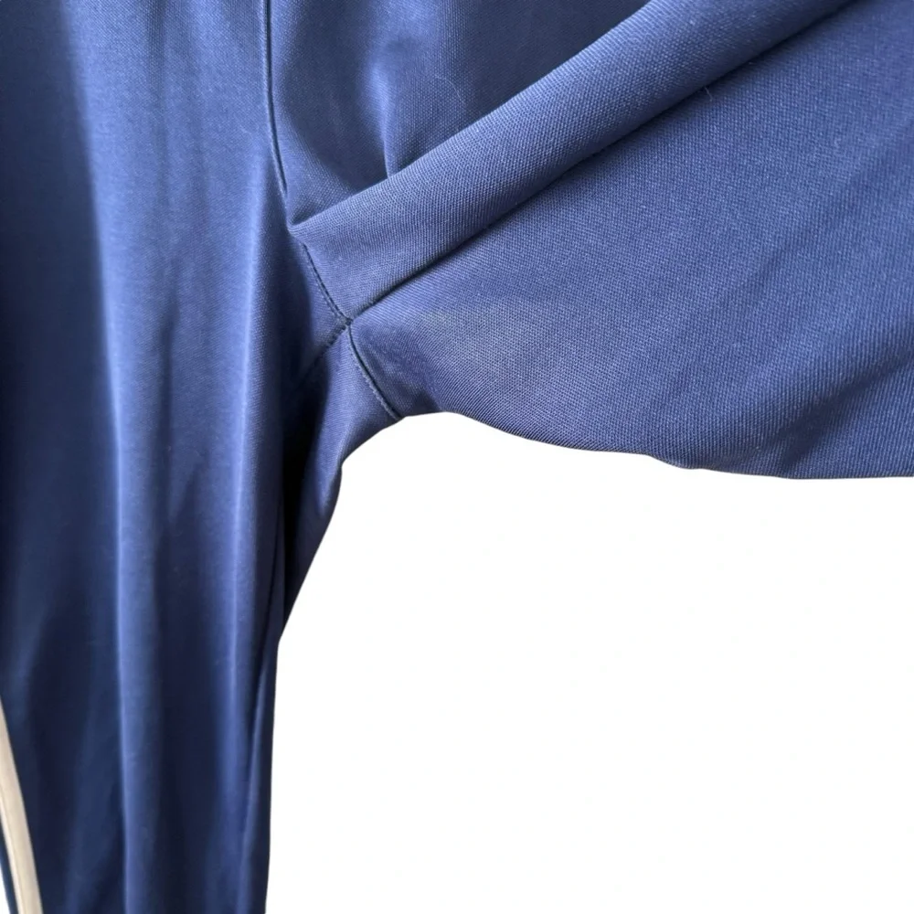 Adidas Training Track Pants Youth Boy Girl Size Small Navy Blue and White - Picture 5 of 14